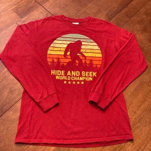 Sasquatch Graphic Longsleeve Tee